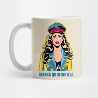 Selena Quintanilla - Ilustration Retro Style Mug